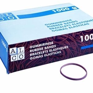 Kanceliarinės gumelės, LFL130x1,5x1,5mm, skersmuo 80mm/85mm, 1kg