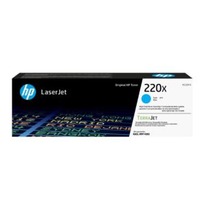 HP 220X Cyan Original LaserJet Toner Cartridge - Image 2
