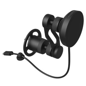 mophie Snap+ Wireless Charging Vent Išmanusis telefonas Juoda Cigarų pridegiklis Belaidis įkrovimas Spartusis įkrovimas Automatinis - Image 2