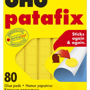 Montavimo pagalvėlės UHU, 80vnt/50g, geltonos spalvos