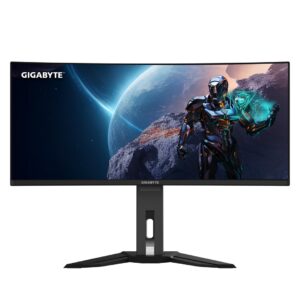 GIGABYTE MO34WQC kompiuterio monitorius 86,4 cm (34") 3440 x 1440 pikseliai Wide Quad HD OLED Juoda - Image 2