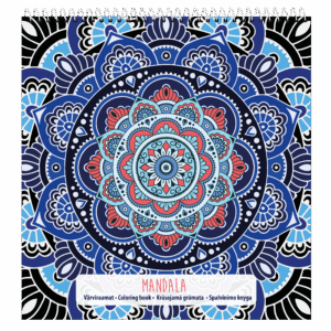 Spalvinimo knygelė College Mandala 21x22cm , 32 lapai