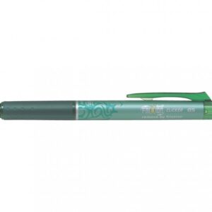 Automatinis tušinukas Pilot Frixion Clicker, gelinis, 0.5mm, su trintuku, žalios spalvos