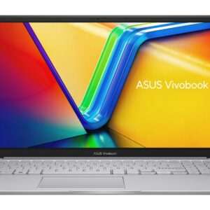 ASUS Vivobook 15 X1504VA-BQ4284W „Core 5“ 120U, 15,6 colių FHD IPS lygio ekranas, 60 Hz, 250 nits, AG, 16 GB DDR5, 512 SSD, „Intel Graphics“, 720p kamera, 42 WHrs, „Win11“, „Cool Silver“