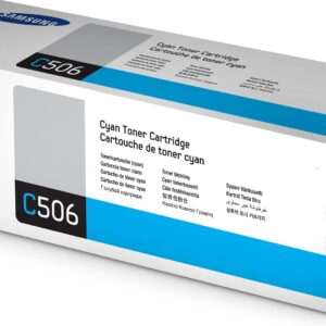 Samsung CLT-C506L High-Yield Cyan Original Toner Cartridge - Image 2