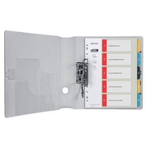 Skiriamieji lapai Leitz Cosy 1-5, Spausdinami, PP, įvairių spalvų - Image 3