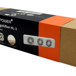 RealPower HL-1 Vidaus Balta Elektrinis šildytuvas-ventiliatorius - Image 2