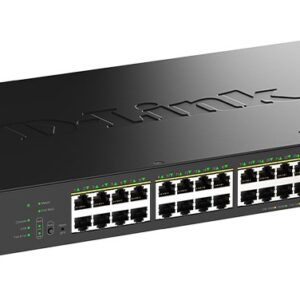 D-Link DGS-1530-28P/E tinklo komutatorius Valdomas L2 Gigabit Ethernet (10/100/1000) Maitinimas per Eternetą (PoE) Juoda - Image 2