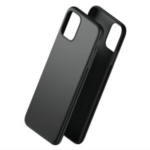 3MK Matt dėklas iPhone 7/8/SE 2020 / SE2022 juodos spalvos
