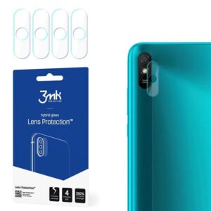 3MK Lens Protect Xiaomi Redmi 9A Camera Lens Protection 4pieces - Image 1