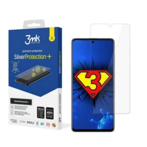 3MK Silver Protect+ Samsung A715 A71Antimicrobial Film with Wet Installation