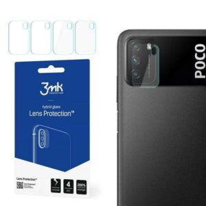 3MK Lens Protect Xiaomi Poco M3 Camera Lens Protection 4pieces - Image 1