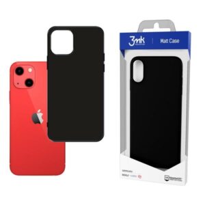 3MK Matt Dėklas Apple iPhone 13 juodos spalvos