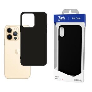 3MK Matt Dėklas Apple iPhone 13 Pro Max juodos spalvos