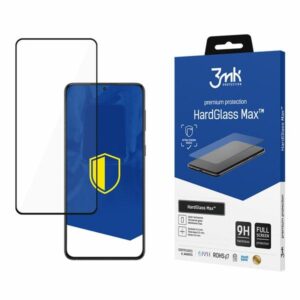 3MK HardGlass Max Samsung Galaxy S906 S22 Plus black FullScreen Glass