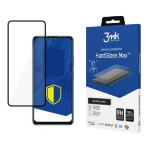 3MK HardGlass Max Xiaomi POCO M4 Pro 5G black FullScreen Glass