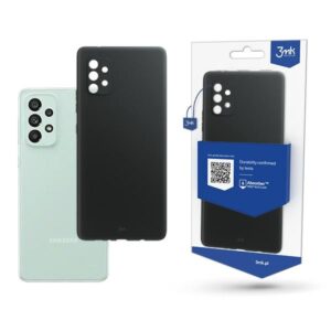 3MK Matt Dėklas Samsung Galaxy A73 5G A736 juodos spalvos