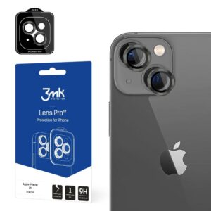 3MK Lens Protection Pro Apple iPhone 14 Plus 6,7" graphite Camera lens protection with mounting frame - Image 1