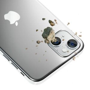 3MK Lens Protection Pro Apple iPhone 14 Plus 6,7" silver Camera lens protection with mounting frame - Image 3
