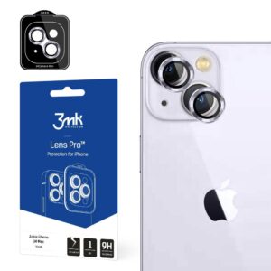 3MK Lens Protection Pro Apple iPhone 14 Plus 6,7" violet Camera lens protection with mounting frame