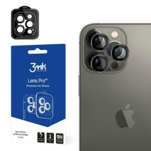 3MK Lens Protection Pro Apple iPhone 14 Pro /14 Pro Max graphite Camera lens protection with mounting fram