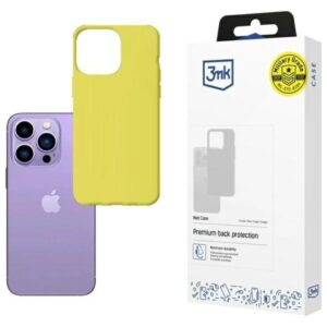 3MK Matt Dėklas Apple iPhone 14 Pro 6,1" lime
