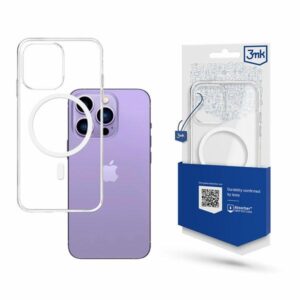 3MK MagDėklas Apple iPhone 14 Pro Max 6,7" skaidrus