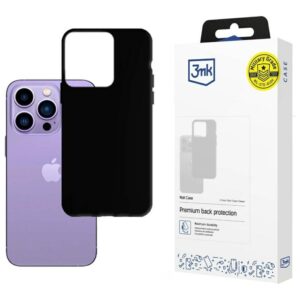 3MK Matt Dėklas Apple iPhone 14 Pro Max 6,7" juodos spalvos