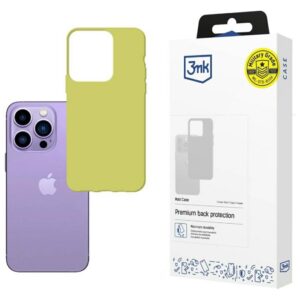 3MK Matt Dėklas Apple iPhone 14 Pro Max 6,7" lime