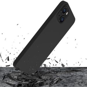 3MK Silicone Dėklas Apple iPhone 14 Plus / 15Plus 6.7" juodos spalvos - Image 3
