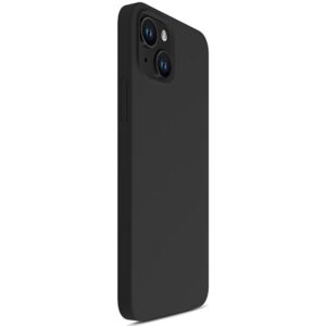 3MK Silicone Dėklas Apple iPhone 14 Plus / 15Plus 6.7" juodos spalvos - Image 6