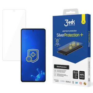 3MK Silver Protect+ Redmi Note12 Pro/Pro+  Antimicrobial foil applied wet - Image 1