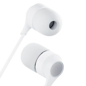3MK Wired ausinės USB-C baltos spalvos - Image 3