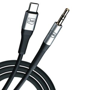 3MK AUX Cable USB-C - Jack 3.5 mm 1m - Image 2