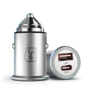 3MK Hyper automobilinis įkroviklis 45W automobilinis įkroviklis 1xUSB-A + 1xUSB-C - Image 4