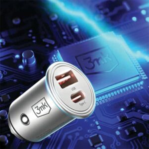 3MK Hyper automobilinis įkroviklis 45W automobilinis įkroviklis 1xUSB-A + 1xUSB-C - Image 5