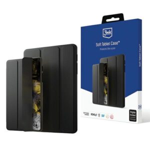 3MK Soft Dėklas palnšetei Xiaomi Mi Pad 6 do12" juodos spalvos - Image 1