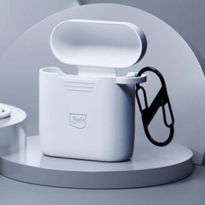 3MK Silicon dėklas AirPods 2nd gen+ carabiner - Image 2