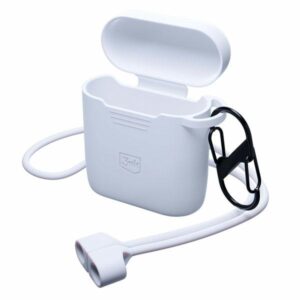 3MK Silicon dėklas AirPods 2nd gen+ carabiner - Image 6