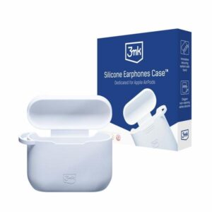 3MK Silicon dėklas AirPods 3rd gen+ carabiner