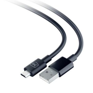 3MK Hyper Cable USB-A - Micro USB1.2m 5V 2,4A juodos spalvos cable - Image 2