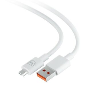 3MK Hyper Cable USB-A - Micro USB1.2m 5V 2,4A White cable - Image 2