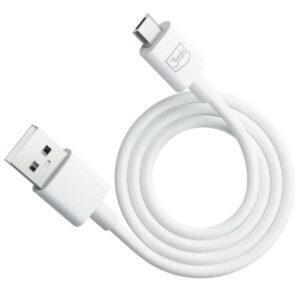 3MK Hyper Cable USB-A - Micro USB1.2m 5V 2,4A White cable - Image 3