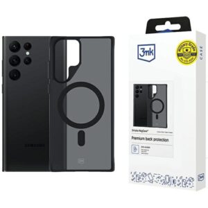 3MK Smoke MagDėklas Samsung Galaxy S22 Ultra 5G
