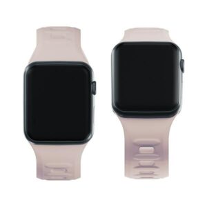 3MK Silicone Watch apyrankė latte for Apple Watch 38/40/41mm - Image 3