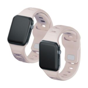 3MK Silicone Watch apyrankė latte for Apple Watch 38/40/41mm - Image 5