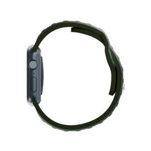 3MK Silicone Watch apyrankė Dark žalios spalvos for Apple Watch 42/44/45/49mm - Image 2