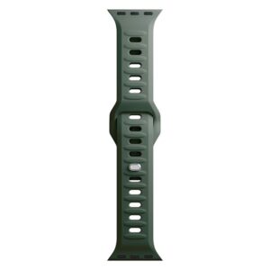 3MK Silicone Watch apyrankė Dark žalios spalvos for Apple Watch 42/44/45/49mm - Image 7