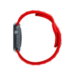 3MK Silicone Watch apyrankė red for Apple Watch 42/44/45/49mm - Image 2