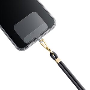 3MK EasyClip juodos spalvos (gold) virvelė telefonui - Image 2